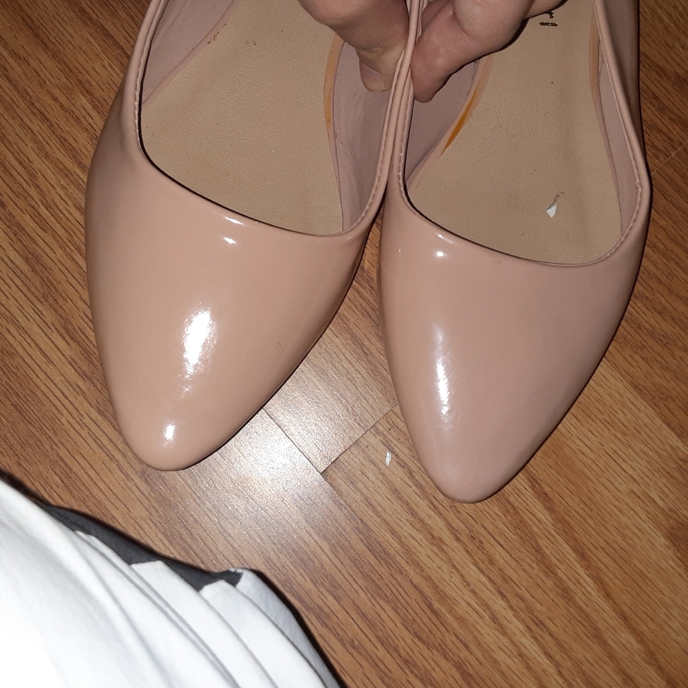 Madden girl nude size 7 flats